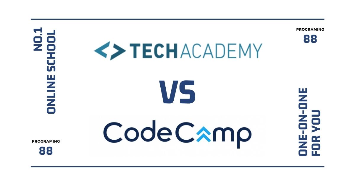 テックアカデミーとコードキャンプを１４項目で比較【選び方を解説】