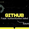 【GitHub】authentication failedの解決方法【２段階認証】